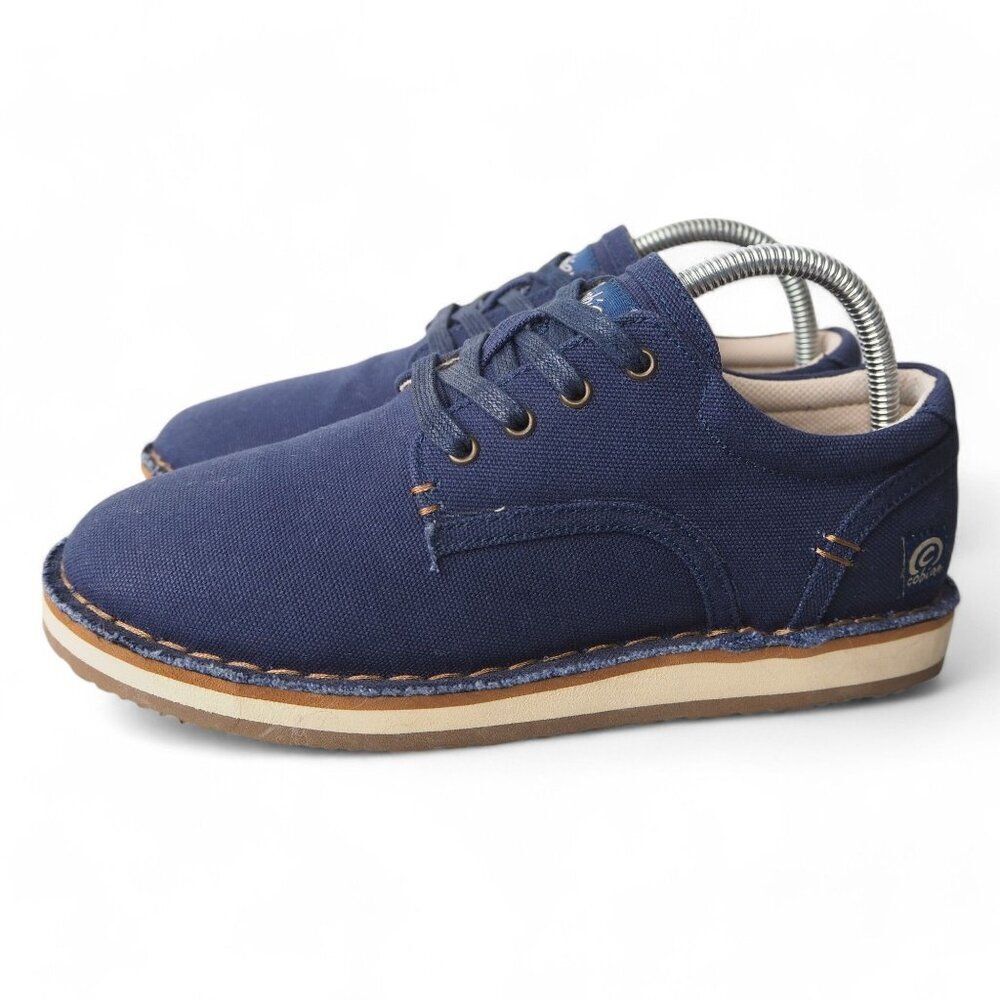 Cobian ANACAPA Casual Comfort Lace-up Oxfords Navy Men's 8 - Picture 2 of 11
